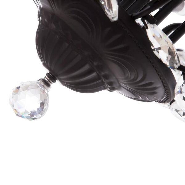 Maxax Chicago 12-Light Black Metal Branch Chandelier with