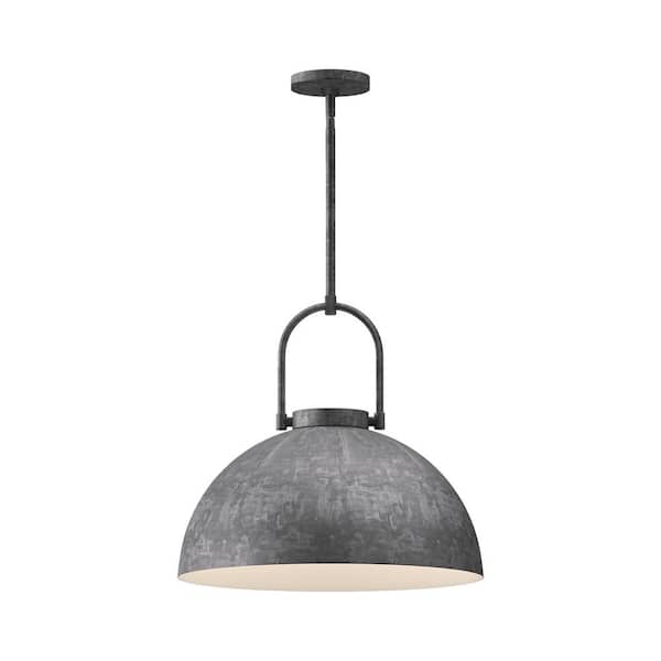 ALORA MOOD Harper 16 in. 1 Light 60-Watt Steel Shade Pendant Light