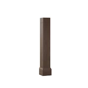 5.75 in. x 34.5 in. x 5.75 in. Decorative Corner Post in Brindle