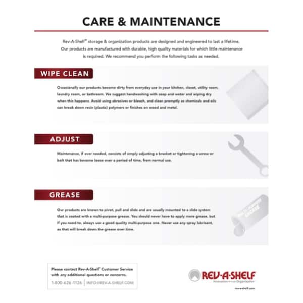 Rev-A-Shelf - Natural Maple 8 in. Pull Out Kitchen Cabinet Organizer Pantry Spice Rack