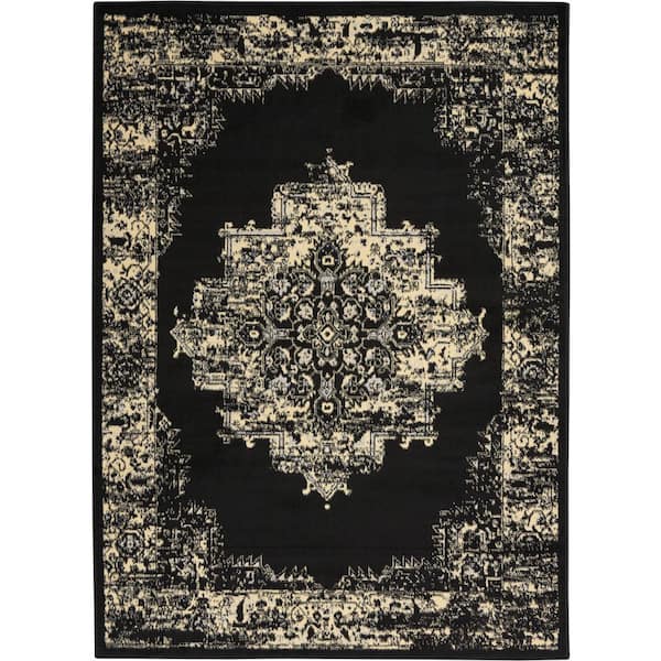 Nourison Basic Rug-Loc 3 X 5 (ft) Rectangular Recycled Synthetic