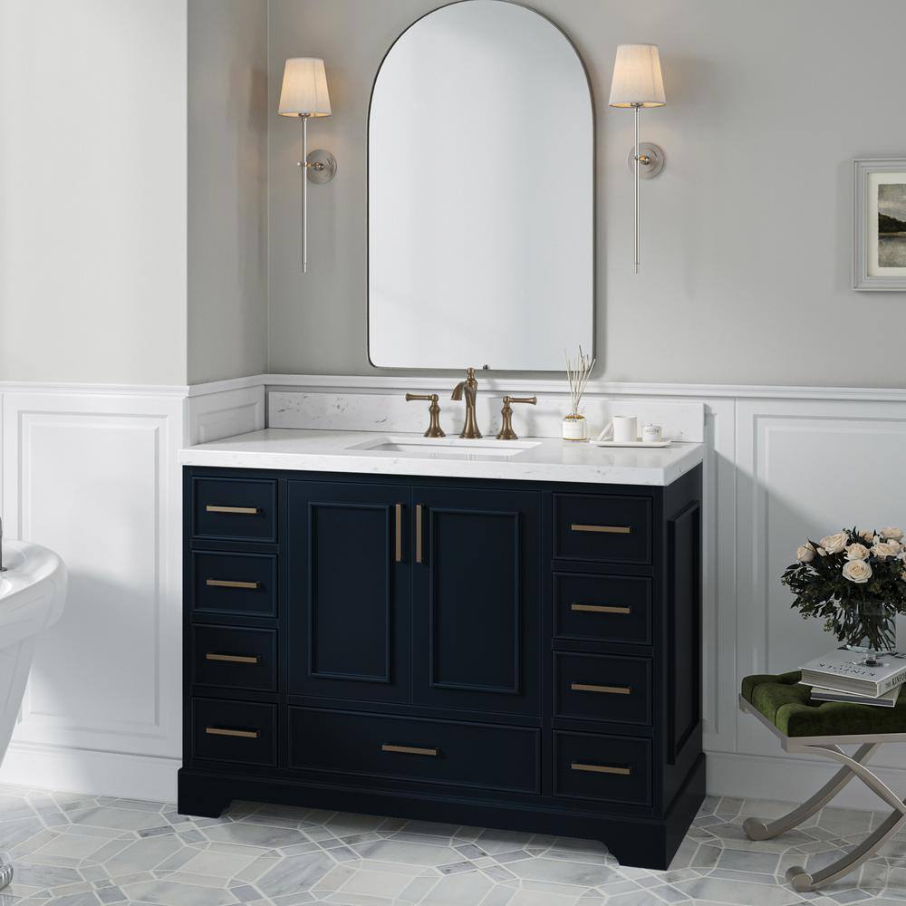 ARIEL Stafford 48 In. W X 22 In. D X 36 In. H Single Freestanding Bath ...