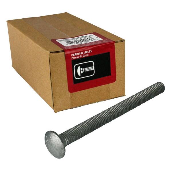 Warren Fastenings South 30-Piece 5/8-11 X 7 Carriage Bolt Set With Nuts & Washers, Hot Dipped Galvanized