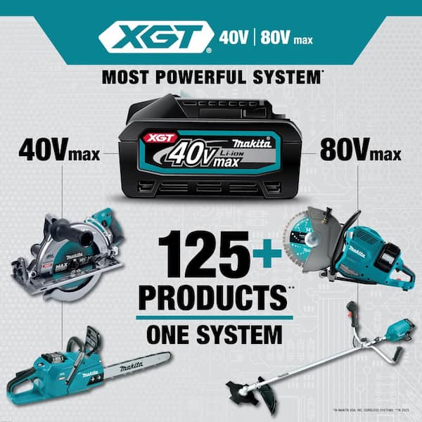 Makita GHU01Z 40V max XGT Brushless Cordless 24 Rough Cut Hedge Trimmer,  Tool Only