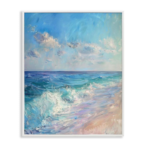 夏た〜海景色。40＊50绘框つき Amazon.co.jp: 絵画 夏のビーチ アートパネル ポスター 美しい海の景色