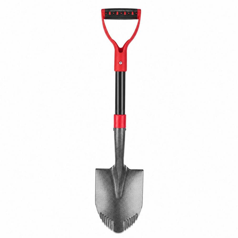 28 in. Fiberglass Handle Manganese Steel Blade Shovel with Non-Slip Grip for Digging, Camping, Survival, Car Use price history on PriceWatchPro