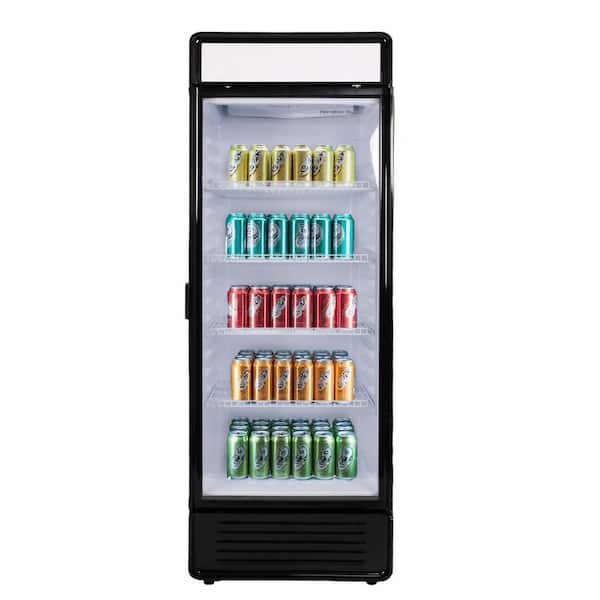 13.3 Cu. Ft. Black Commercial Beverage Cooler