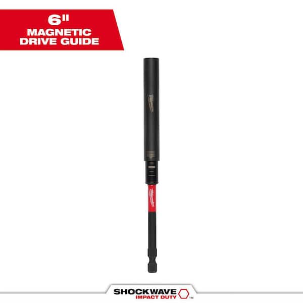 Milwaukee SHOCKWAVE Impact Duty 6 in. Magnetic Drive Guide 48-32