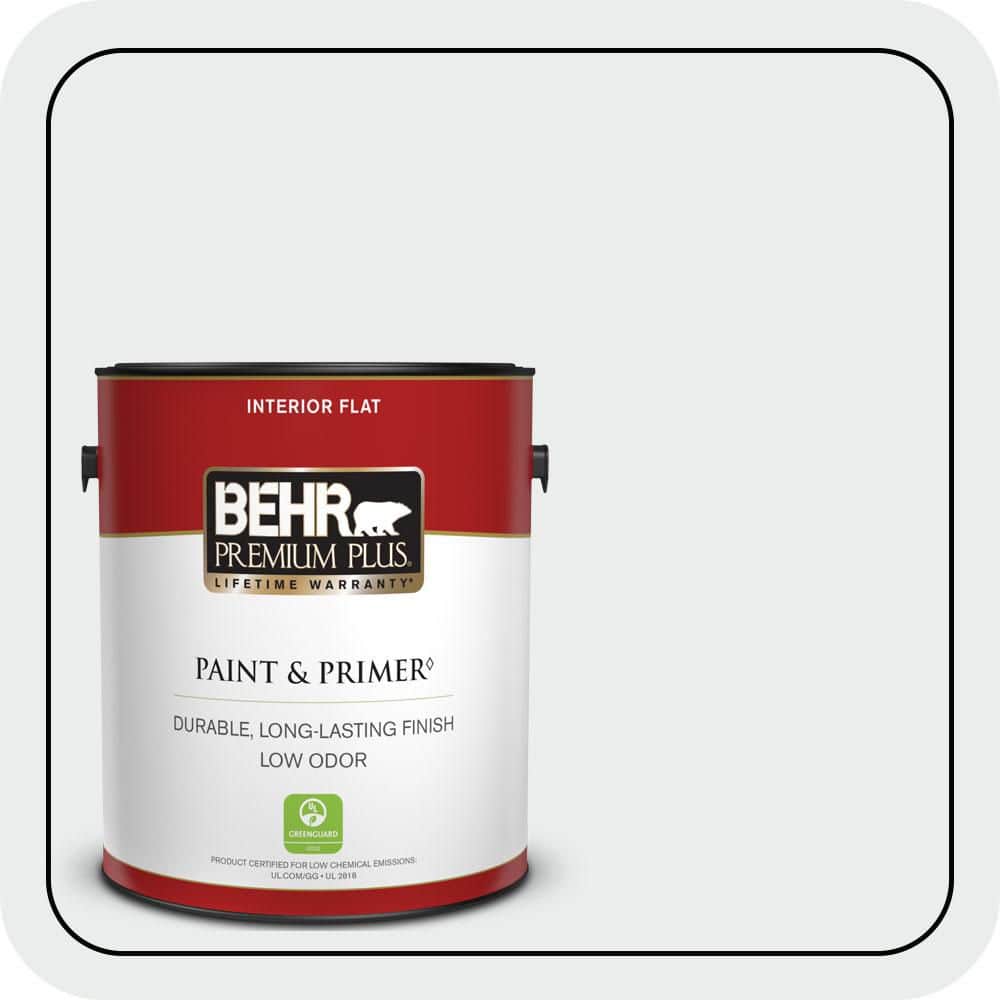 1 gal. #BWC-12 Vibrant White Flat Low Odor Interior Paint & Primer price history on PriceWatchPro