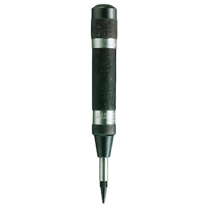 Adjustable Heavy-Duty Automatic Center Punch with Replaceable Steel Point