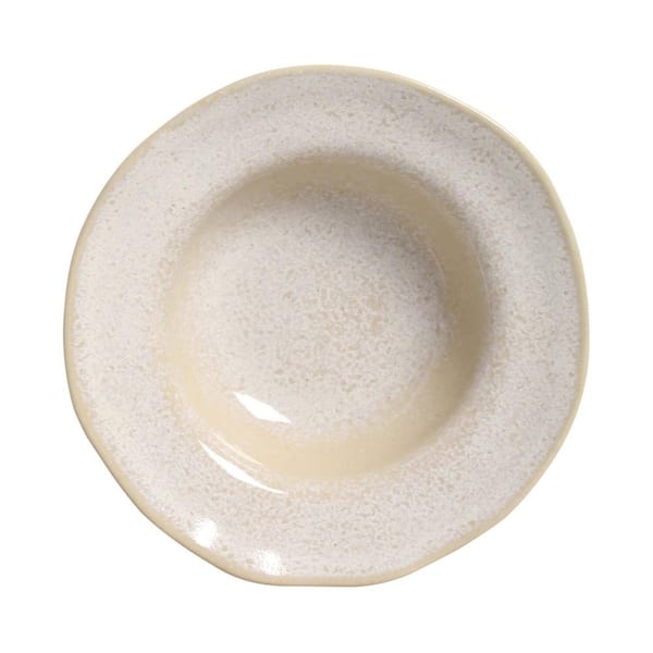 PORTO BRASIL 8.1 fl. oz. Latte Beige Stoneware Dessert Bowl (Set of 4)