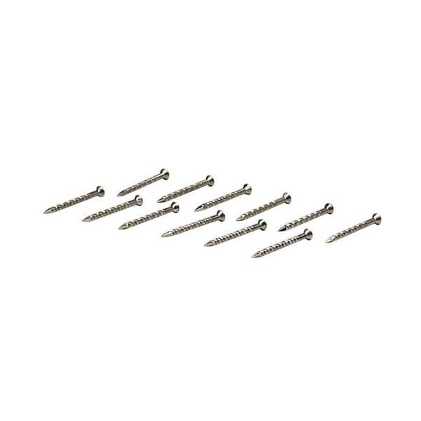 M-D Building Products 1-1/4" SILVER FLOOR METAL SCREW NAILS (12CT)