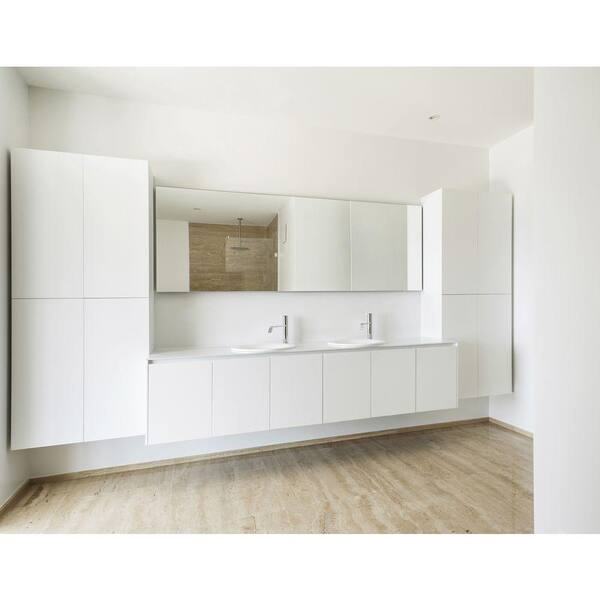 4 White Plastic PVC Sheet/Panel-Bathroom/Kitchen Sink/Oven Splashback/Whiteboard 