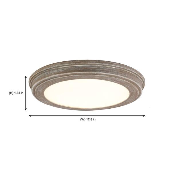 commercial electric 13 color changing led ceiling flush mount