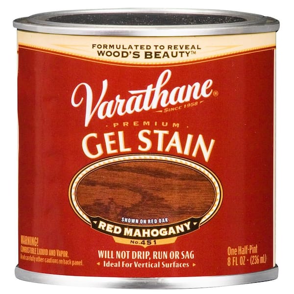 Varathane 1/2 pt. Red Mahogany Premium Gel Stain No. 451