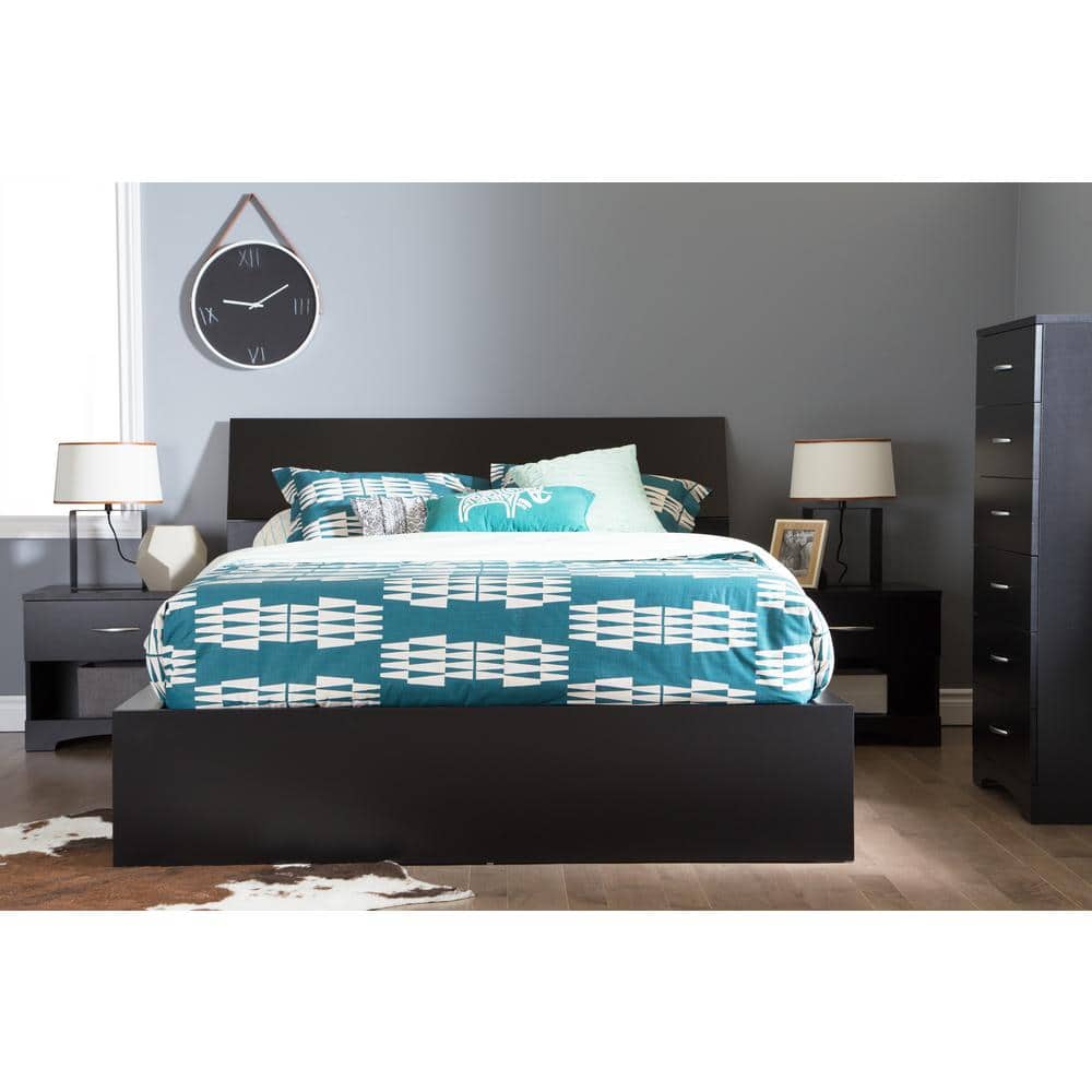 Black Double Vertical Lingerie Chest with Soft Close Drawers