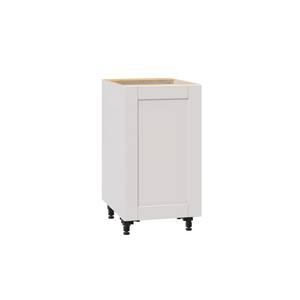Shaker Assembled 18x34.5x24 in. Base Cabinet in Vanilla White