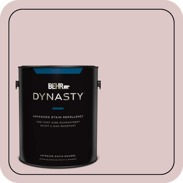 BEHR DYNASTY 1 gal. #140E-2 Royal Silk Satin Enamel Interior Stain-Blocking Paint and Primer