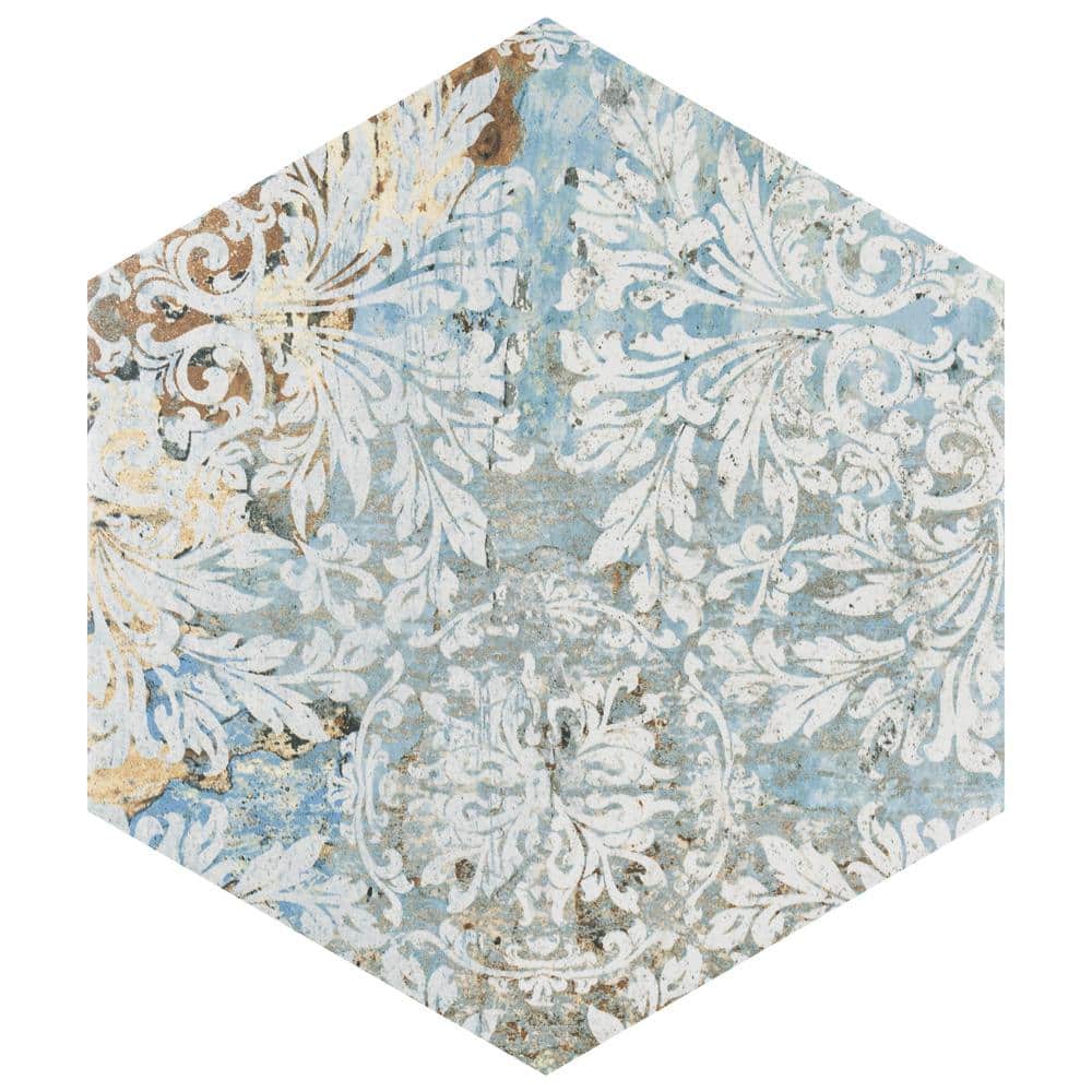 Reviews for Merola Tile Carpet Hex Tapestry Natural 97/8 in. x in