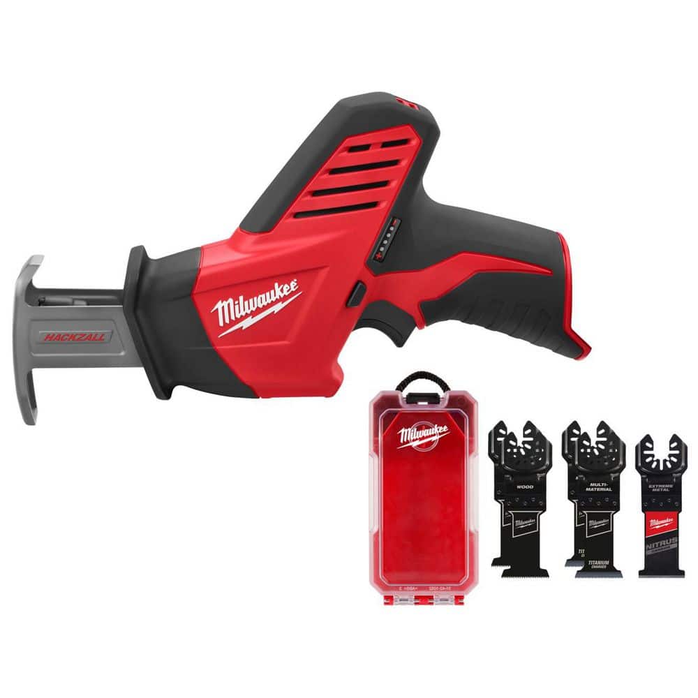 M12 12V Lithium-Ion HACKZALL Cordless Reciprocating Saw & Multi-Tool Oscillating Blade Kit (5-Piece) price history on PriceWatchPro