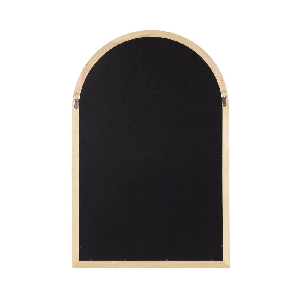 Natural Wood Arched Wall Mirror 20 x 30