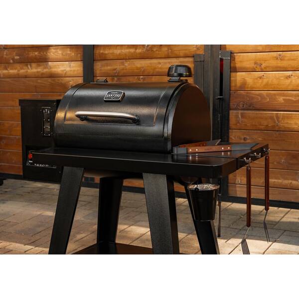 Nexgrill 910-05003 Oakford 1000 WiFi Pellet Grill Smoker in Black