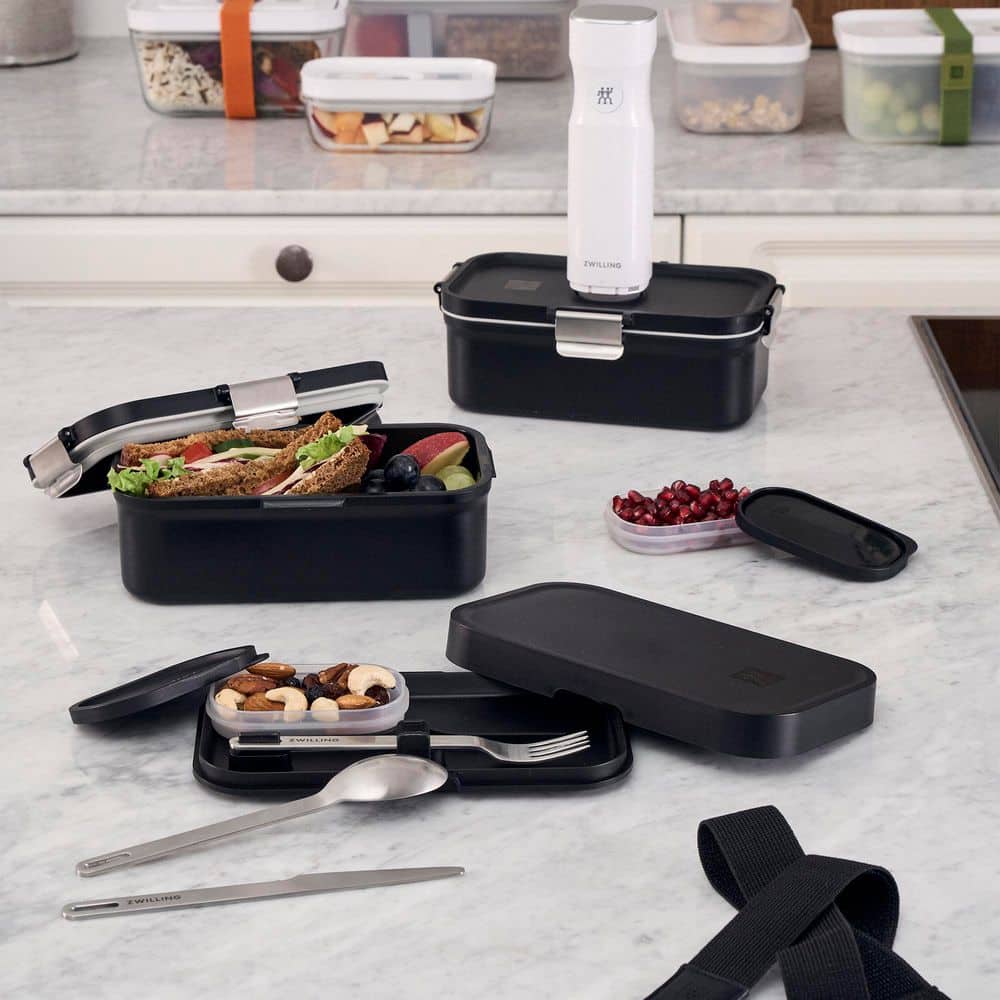 ZWILLING Fresh and Save Vacuum Lunch Box, PP, Black Matte 1030913