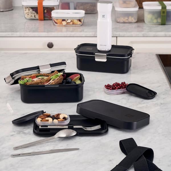ZWILLING Fresh and Save Vacuum Lunch Box, PP, Black Matte 1030913