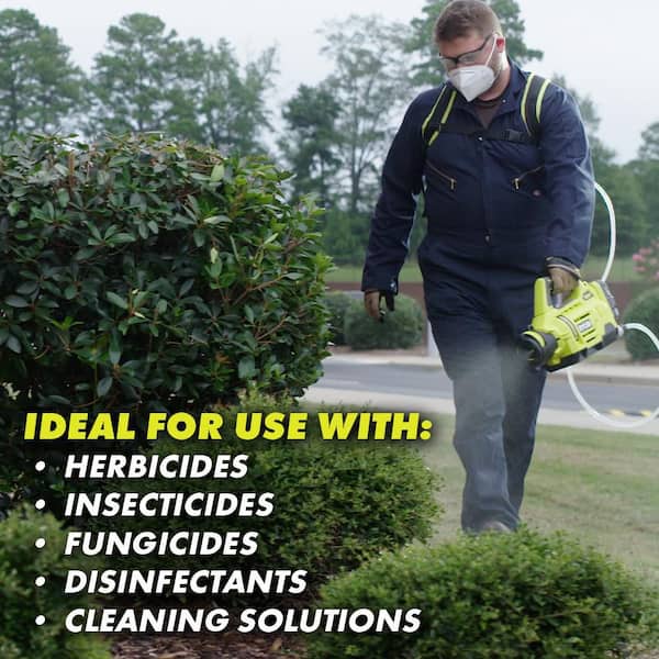 RYOBI P2870 ONE+ 18V Cordless Electrostatic 1 Gal. Sprayer Kit with (2) 2.0 Ah Batteries and (1) Charger - 2