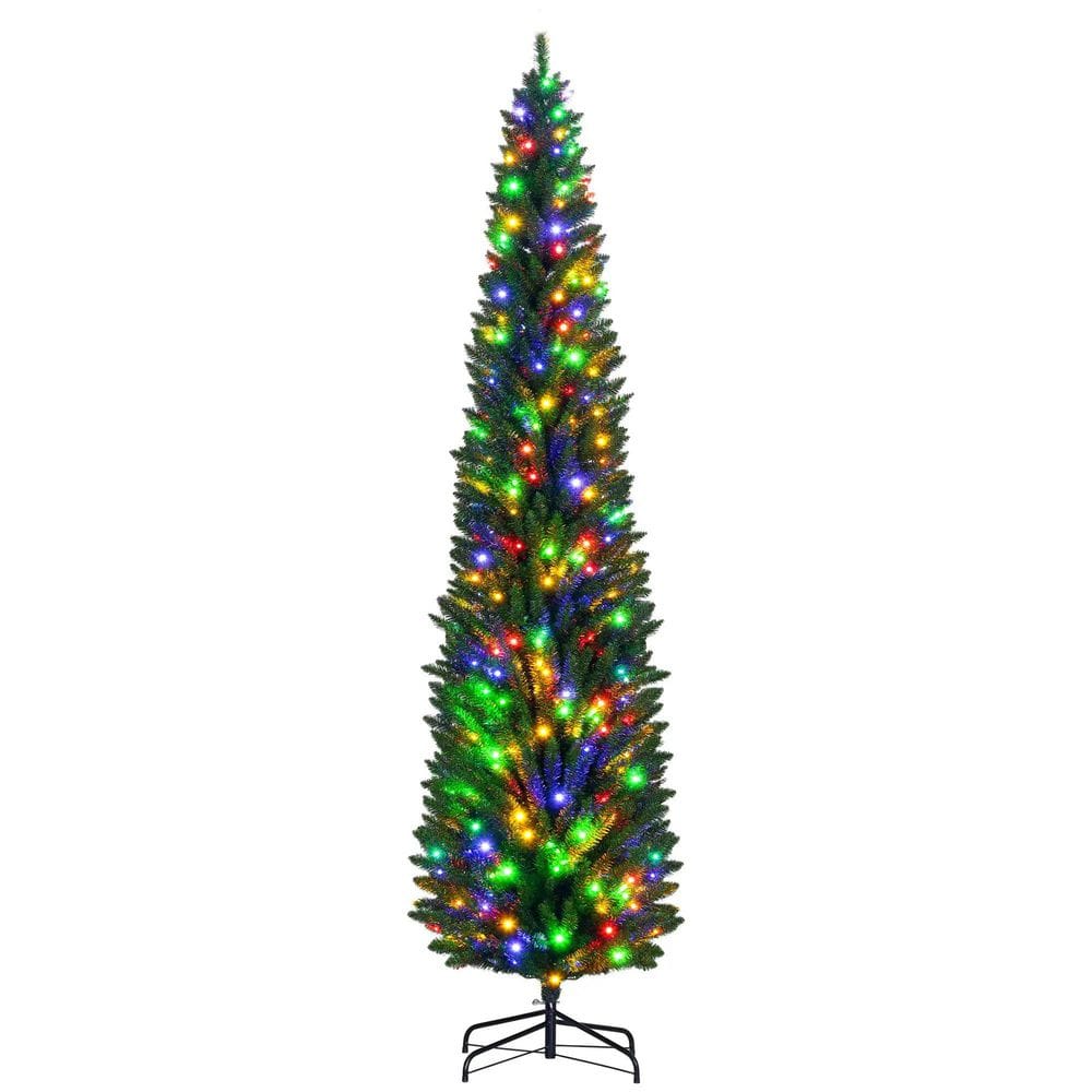 8 ft. Pre-Lit Artificial Christmas Tree with 668 Tips and 250 LED Lights price history on PriceWatchPro