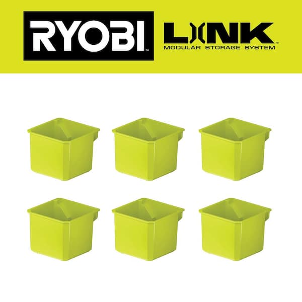 RYOBI LINK Single Organizer Bin (6-Pack)