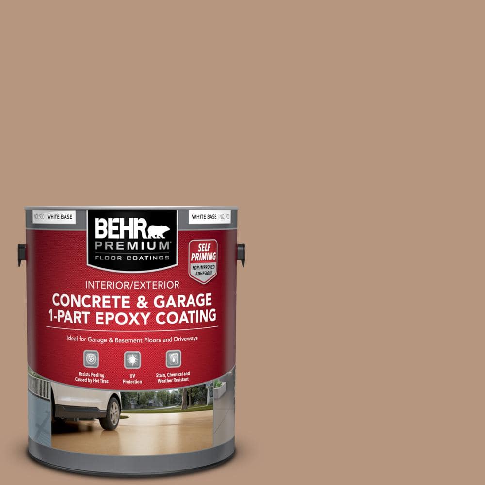 BEHR PREMIUM 1 gal. S2204 Potters Clay SelfPriming 1Part Epoxy Satin Interior/Exterior