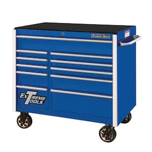 RX Series 41 in. 11-Drawer Roller Cabinet Tool Chest in Blue