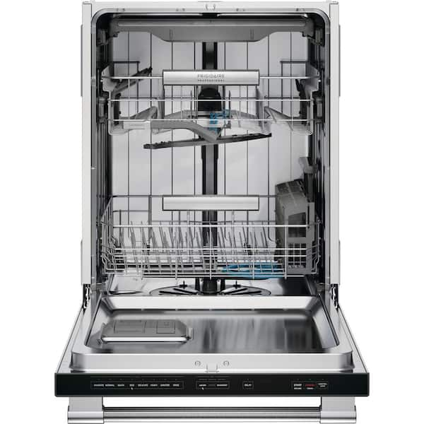 Professional 24 in. Top Control Built-In Tall Tub Dishwasher in Stainless Steel 47dBA with CleanBoost Technology