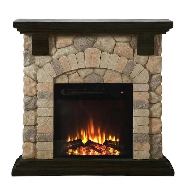 36 in. W Electric Fireplace