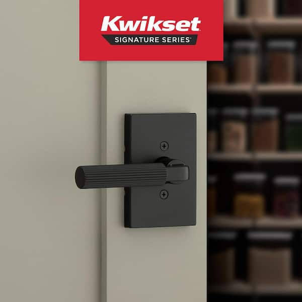 Mirada Matte Black Half Dummy Rectangle Rose Door Handle