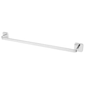 Kubos 24 in. Wall-Mounted Towel Bar in Polished Chrome
