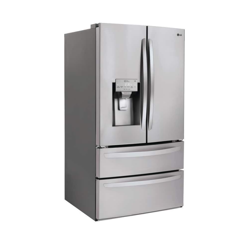 Stainless Steel Smart French Door Refrigerator with Ice Maker