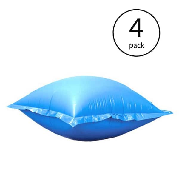 Swimline 4 ft. x 4 ft. Winter Closing Above Ground Pool Pillow Air Cover (4-Pack)