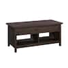 Cannery 44 in. Coffee Oak Large Rectangle Composite Coffee Table with Lift Top