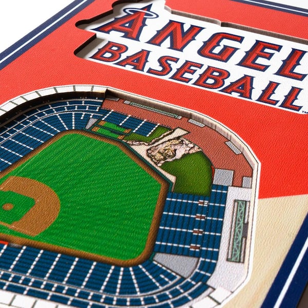 YouTheFan MLB Los Angeles Angels 6 in. x 19 in. 3D Stadium Banner-Angel  Stadium of Anaheim 0953715 - The Home Depot