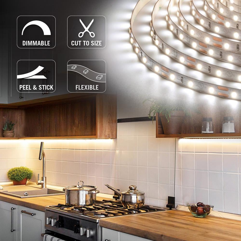 RibbonFlex Pro 12V 8-Foot Daylight LED Tape Light