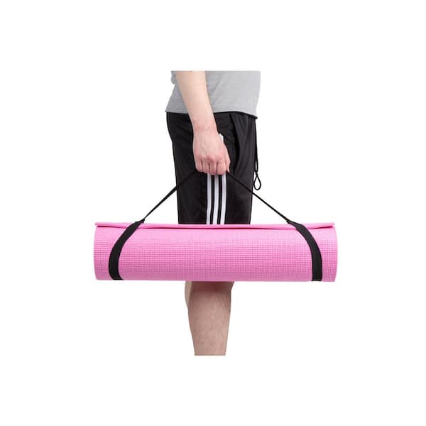 Hiputee Professional Leather Yoga Exercise Mat for Gym, Indoor