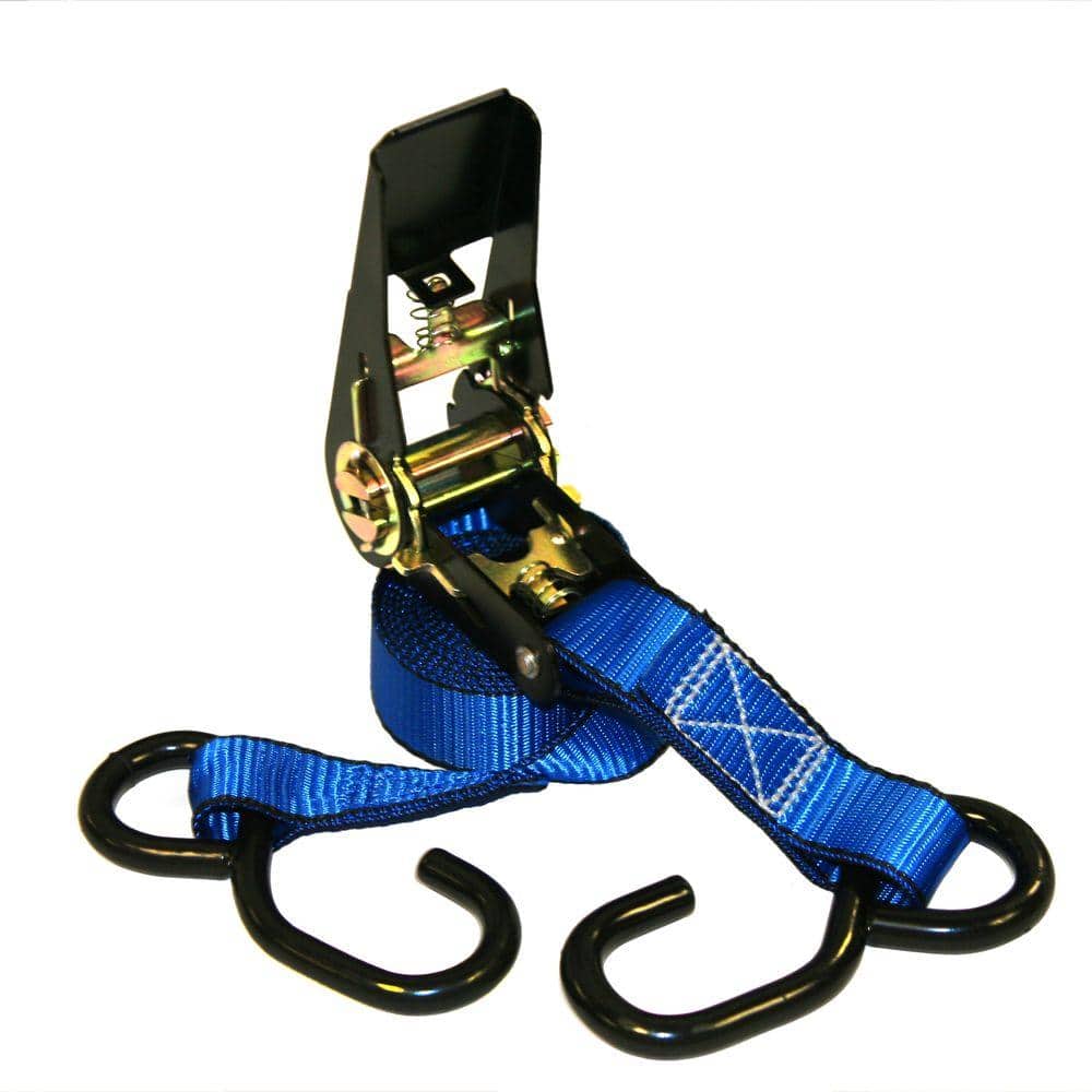 10 ft. x 1 in. x 1200 lbs. Ratchet Tie-Down Strap (2-Pack) price history on PriceWatchPro