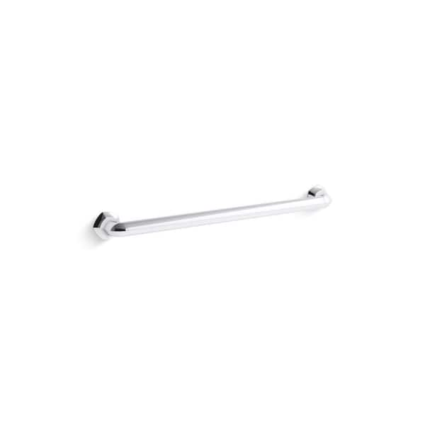 KOHLER Occasion 24 In Grab Bar In Polished Chrome 27081 CP The Home   Polished Chrome Kohler Grab Bars 27081 Cp 64 600 