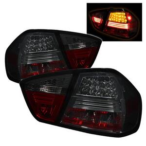 Spyder Auto Lexus IS250 06-08 LED Tail Lights - Black Smoke