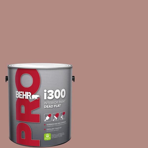 1 gal. #190F-4 Warm Comfort Dead Flat Interior Paint