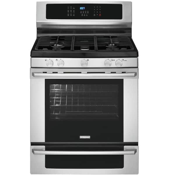 Electrolux IQ-Touch 5.0 cu. ft. Gas Range with Self-Cleaning Convection Oven in Stainless Steel