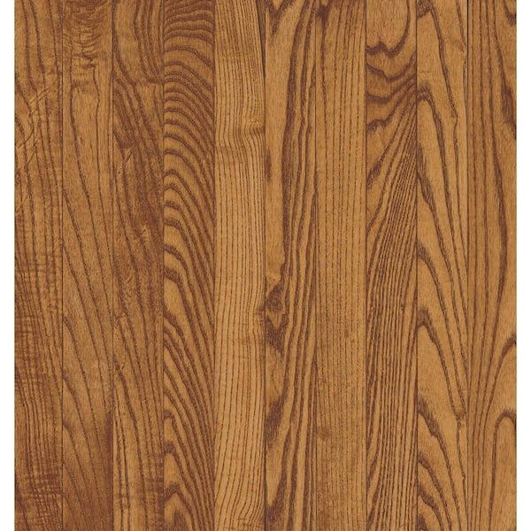 Bruce Take Home Sample - American Home Gunstock Ash 3/4 in. T x 3-1/4 in. W Smooth Solid Hardwood Flooring