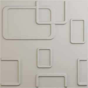 19-5/8-in W x 19-5/8-in H Odessa EnduraWall Decorative 3D Wall Panel Satin Blossom White